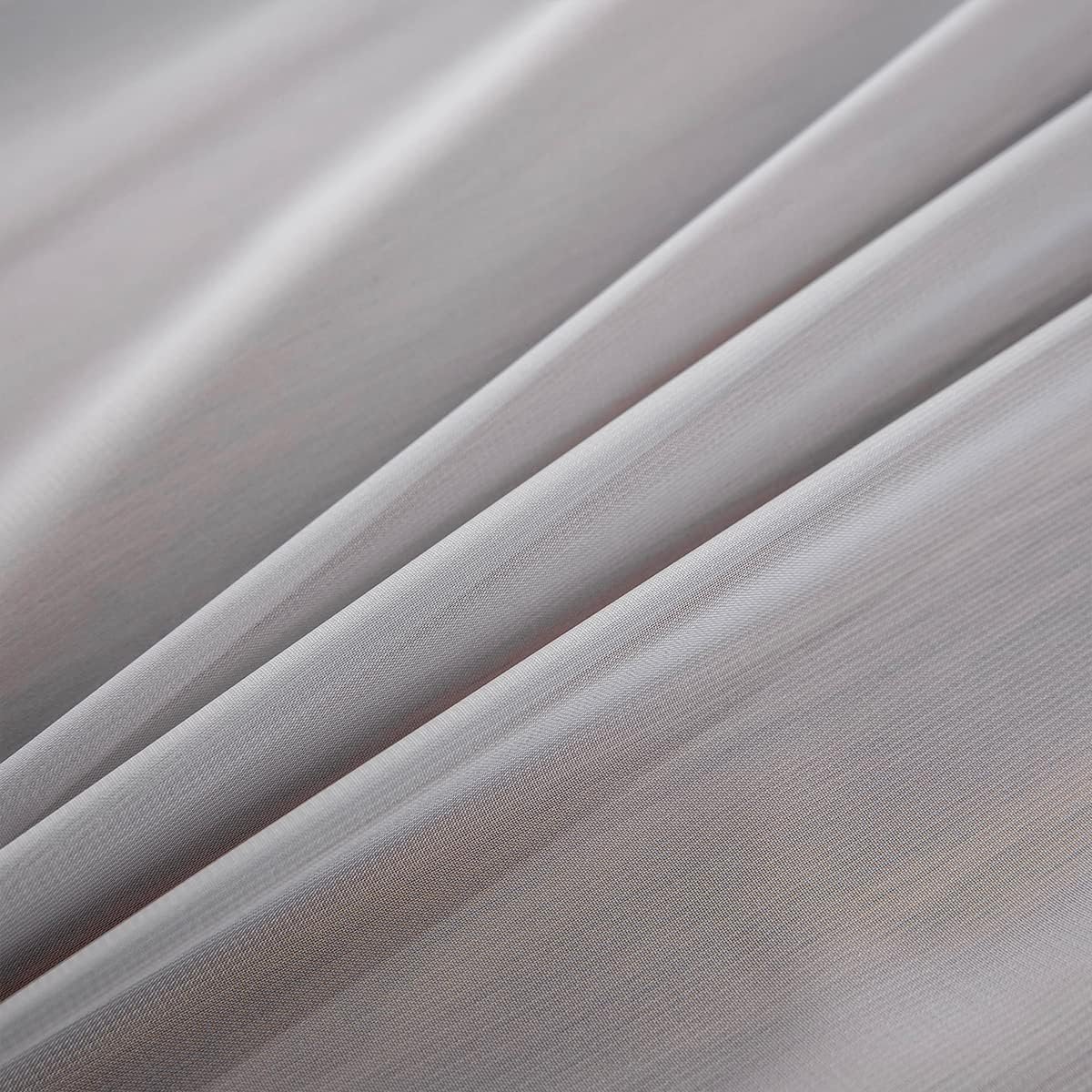 Lange Chiffon Tafelloper Wasbaar Decoratief Stof Band 70x600 cm Oudgrijs