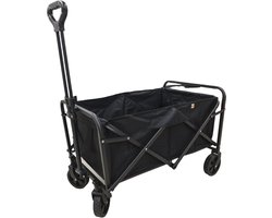 HUSH Outdoor Bolderkar - opvouwbaar - met verstelbare trekstang - 120kg draagkracht