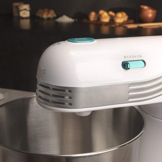 Keukenmachine - Mixer Deegmaker - Bakken En Koken - Planetaire Beweging - 3 Liter Kom - Wit van Merkloos — afbeelding 5