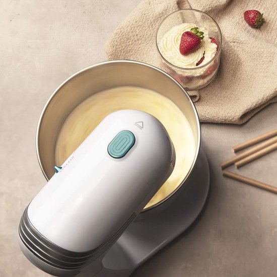 Keukenmachine - Mixer Deegmaker - Bakken En Koken - Planetaire Beweging - 3 Liter Kom - Wit van Merkloos — afbeelding 4