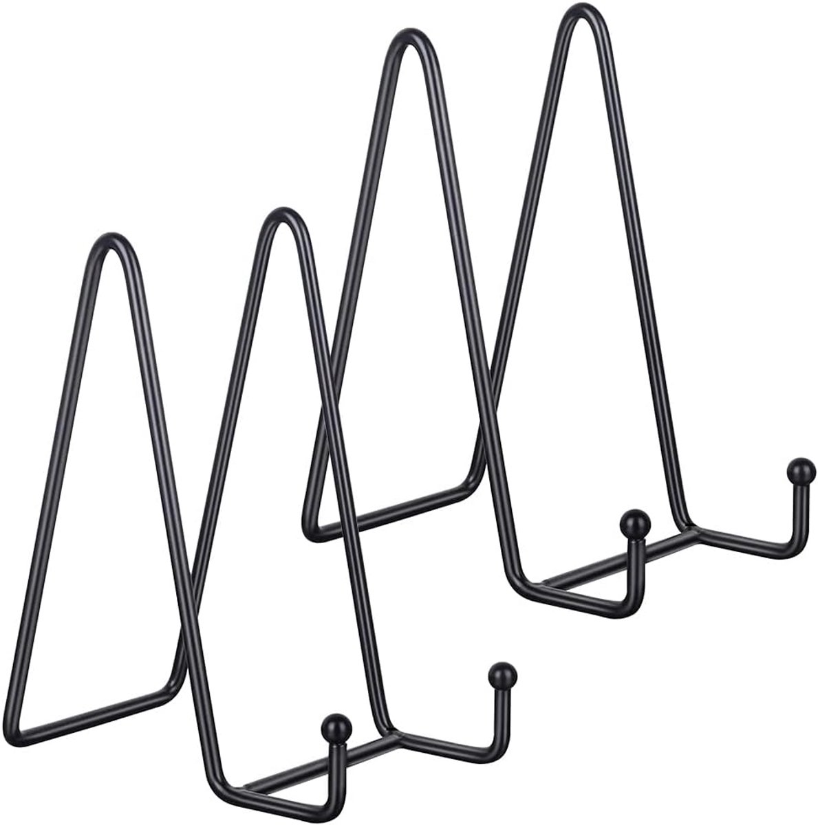 Stevige Zwarte Metalen Schildersezel en Display Standaard