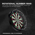 KOTO King Classic dartbord met draaibare nummerring.