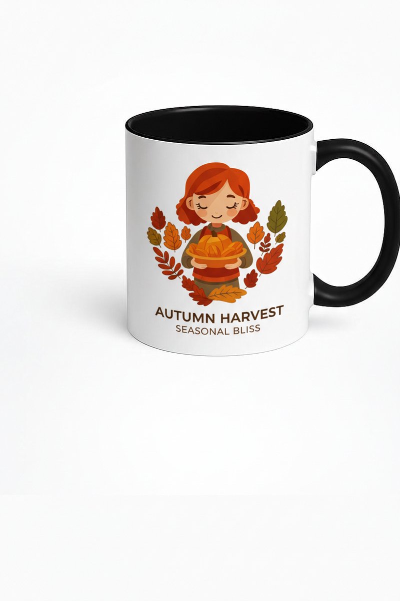 Herfst Oogst Seizoensvreugde Mok - Koffiemok met Herfstthema
