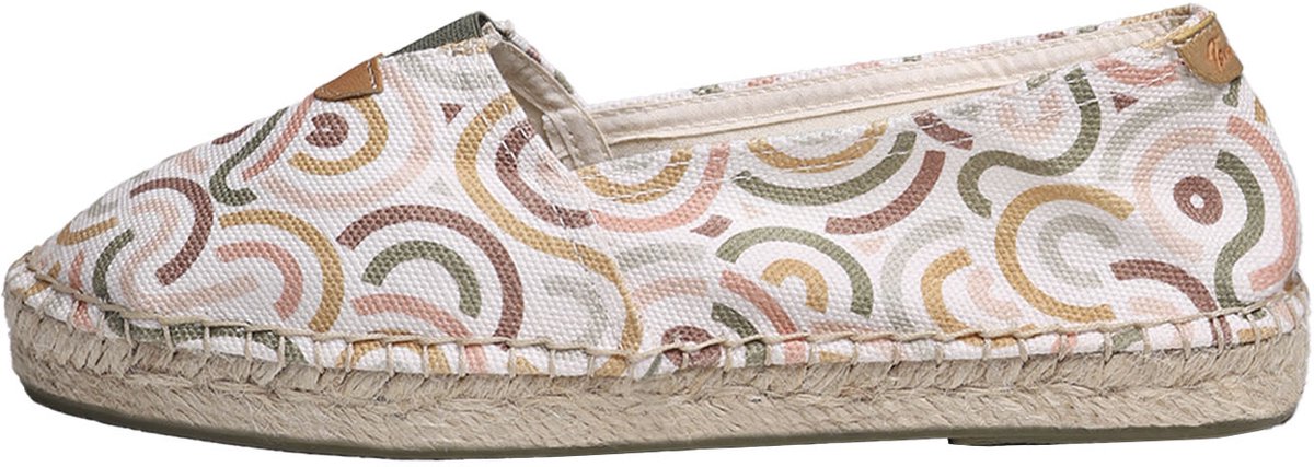 Klassieke unisex espadrille met print | BLANES-TJ