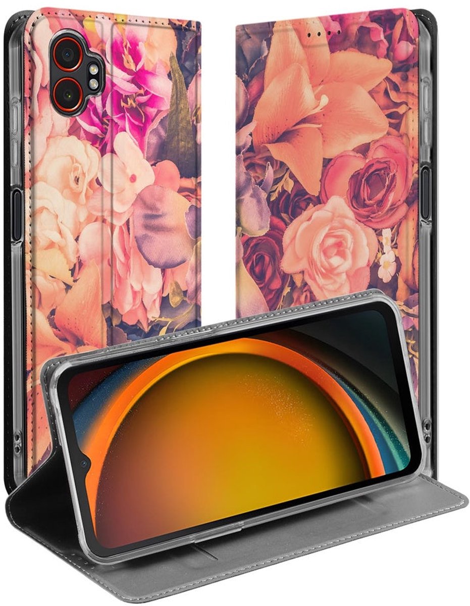 Samsung Galaxy Xcover 7 Pro Telefoonhoesje Bosje Bloemen