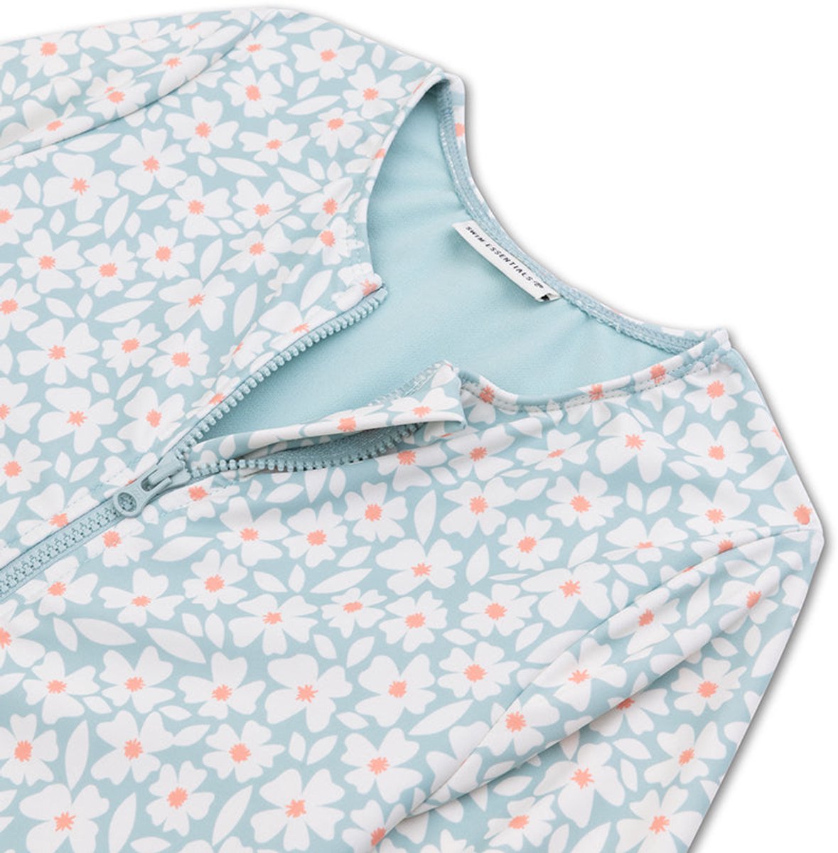 Swim Essentials UV Badpak Meisjes Met Lange Mouwen - Groen - Florish — afbeelding 3