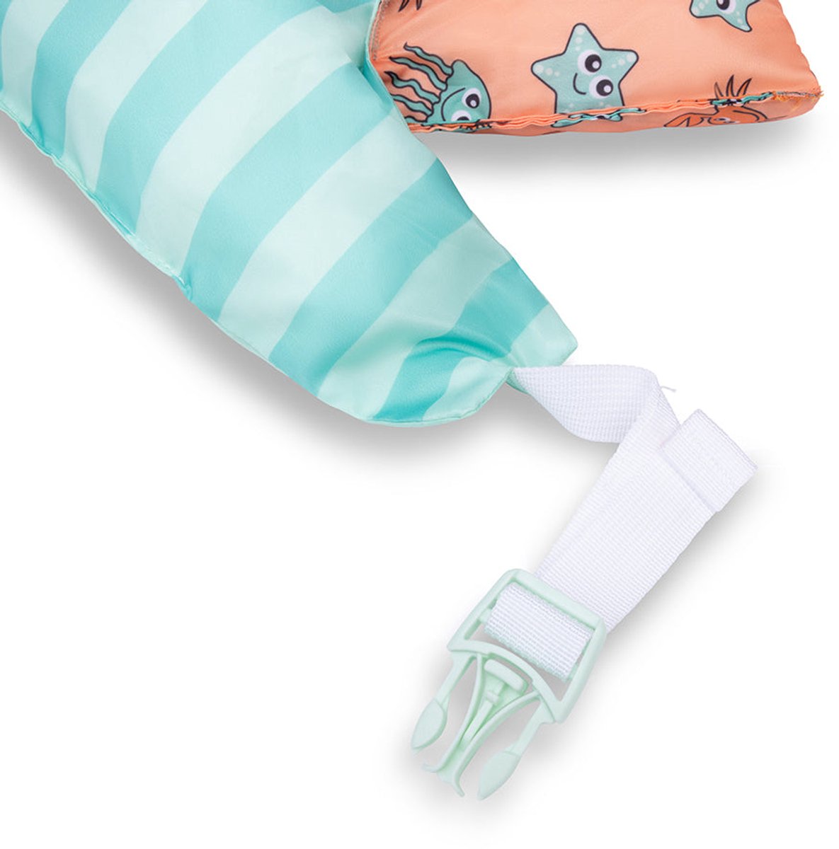 Swim Essentials Puddle Jumper - Groen/Roze - Animal Bands - 2/6 Jaar — afbeelding 4