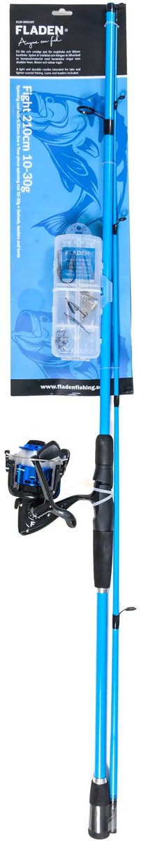 Fladen Flight Spin Combo 2.10m Turquoise (10-30g) - Roofvis Set