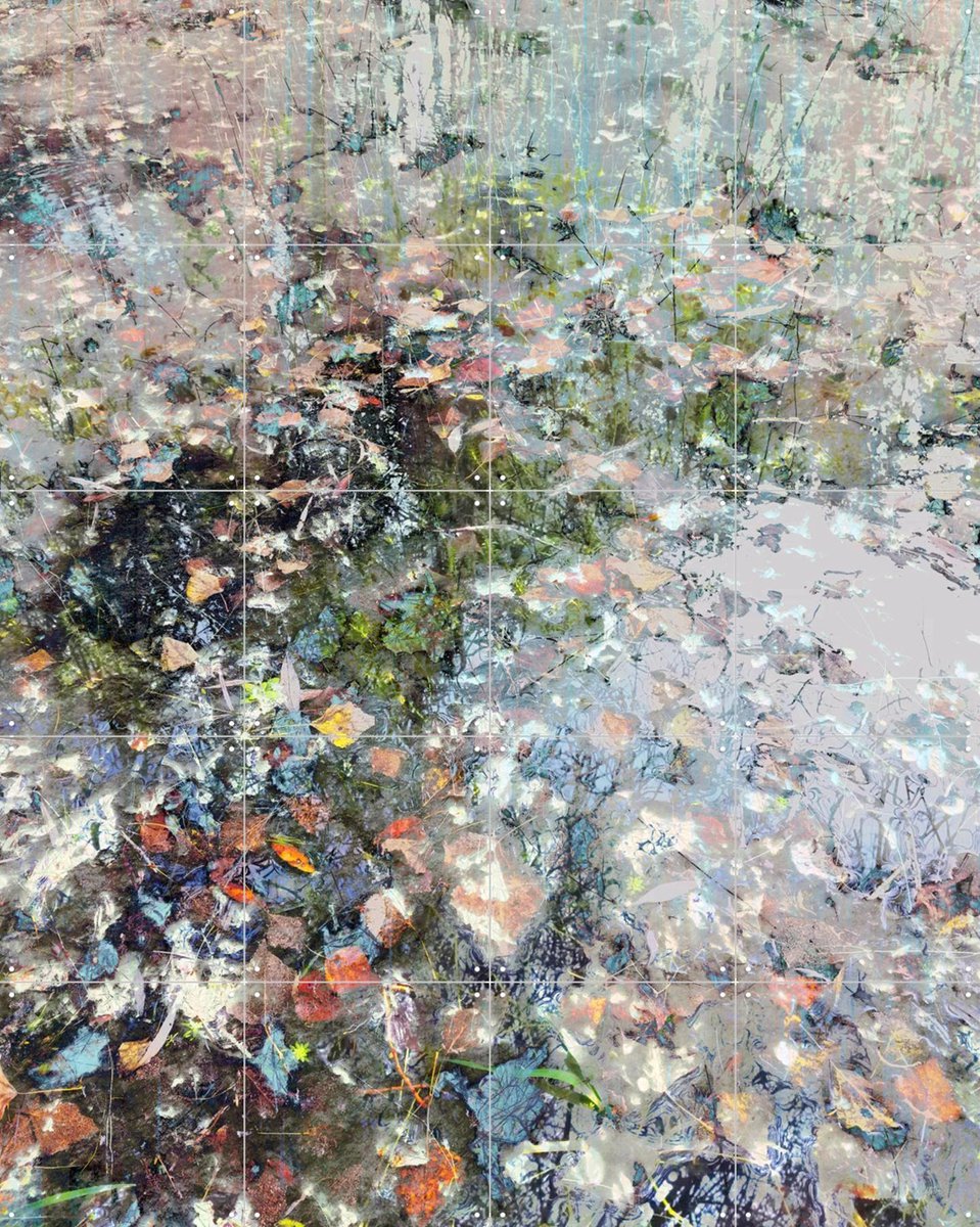 IXXI Leave it all behind, Angelo Cerantola - 80 x 100 cm - Gratis ophangtool - Grote wanddecoratie en posters - Abstract, Impressionisme, Kleurrijk