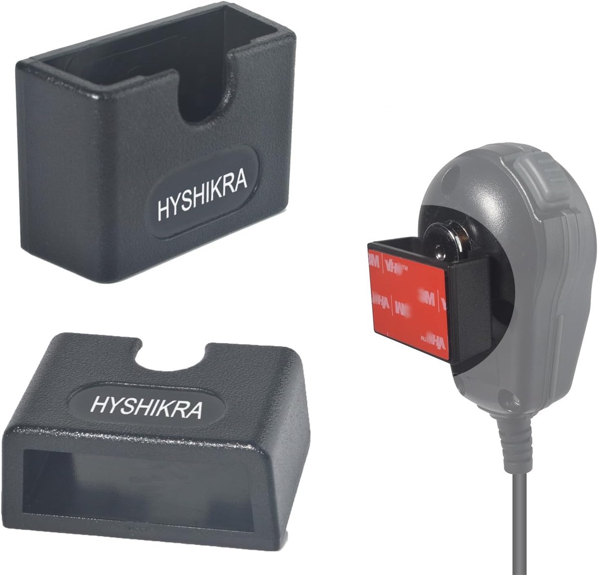 Universele Houder - Microfoon Steun - Radio Bevestiging - Zelfklevende Steun - 13x9x2.5cm