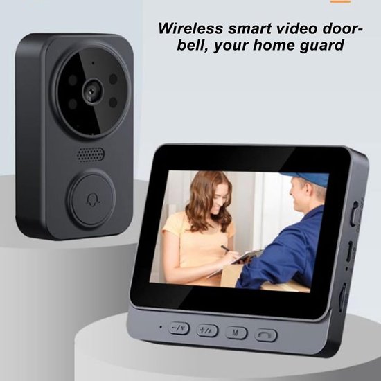 Video Intercom Systeem - Deurbel Camera - Veilige Toegang - HD Nachtzicht - 1080P Resolutie — afbeelding 3