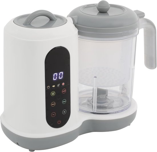 Elektrische Keukenmixer - Keukenmachine Multimixer - Snel Ingrediënten Bereiden - 450W Krachtige Motor - 400ml Inhoud - Wit — afbeelding 3