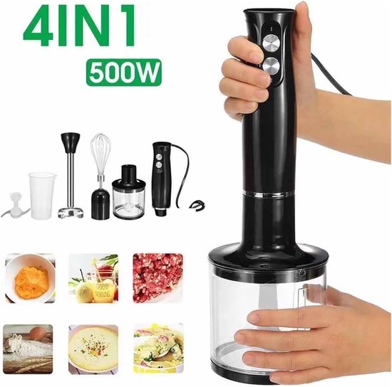 Elektrische Keukenmixer - Handmixer Deegmixer - Bakken en Koken - 500W Krachtige Motor - 15kg - Multicolor — afbeelding 3