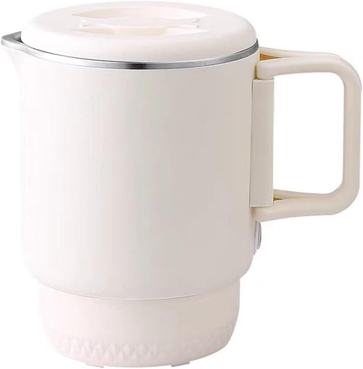 Reis Waterkoker Elektrische Ketel Warme Dranken Onderweg Dubbel Anti-Hitte Handvat 20.6 x 12.2 x 18.3 cm
