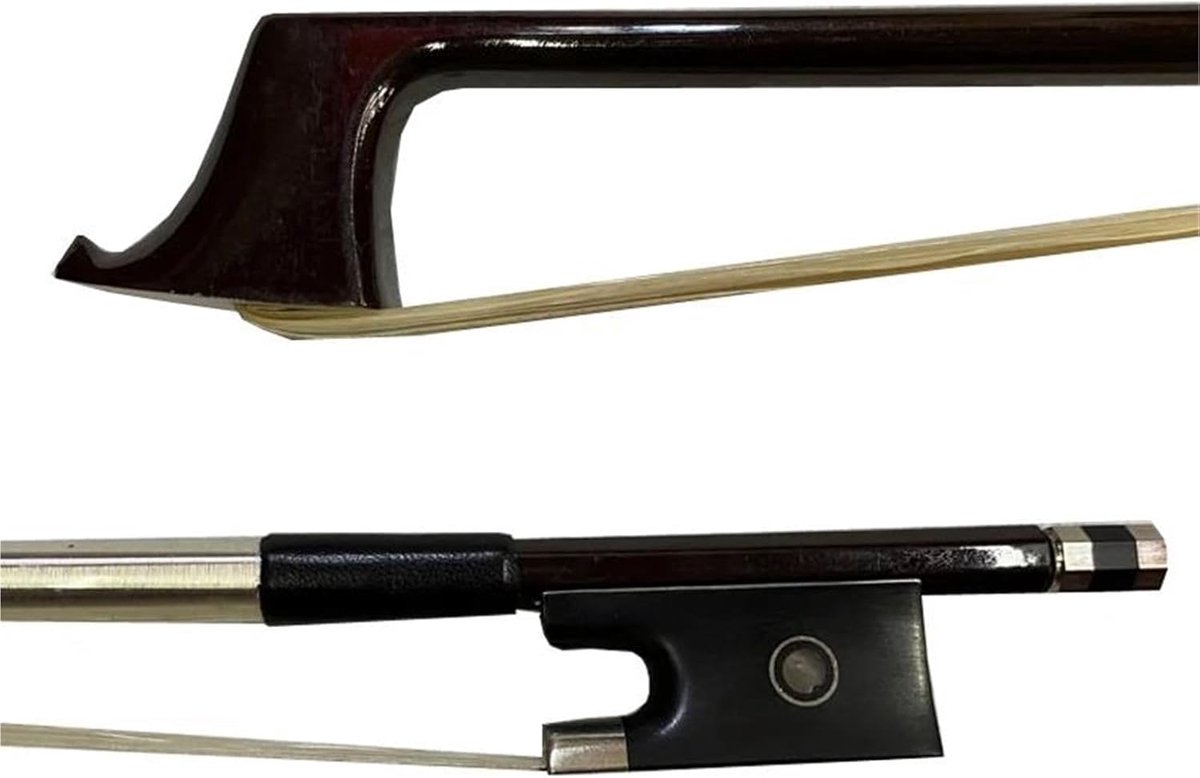 Vioolstok Koolstofvezel - Strijkstok Wit - Viool Spelen - Duurzaam Materiaal - 745 cm - Koffie