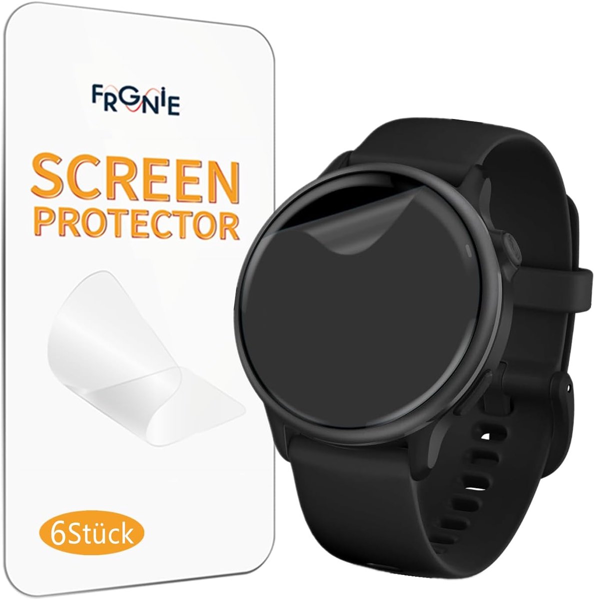 Screen Protectors - Horloge Folie - Smartwatch Bescherming - HD Flexibel TPU - 6 Stuks