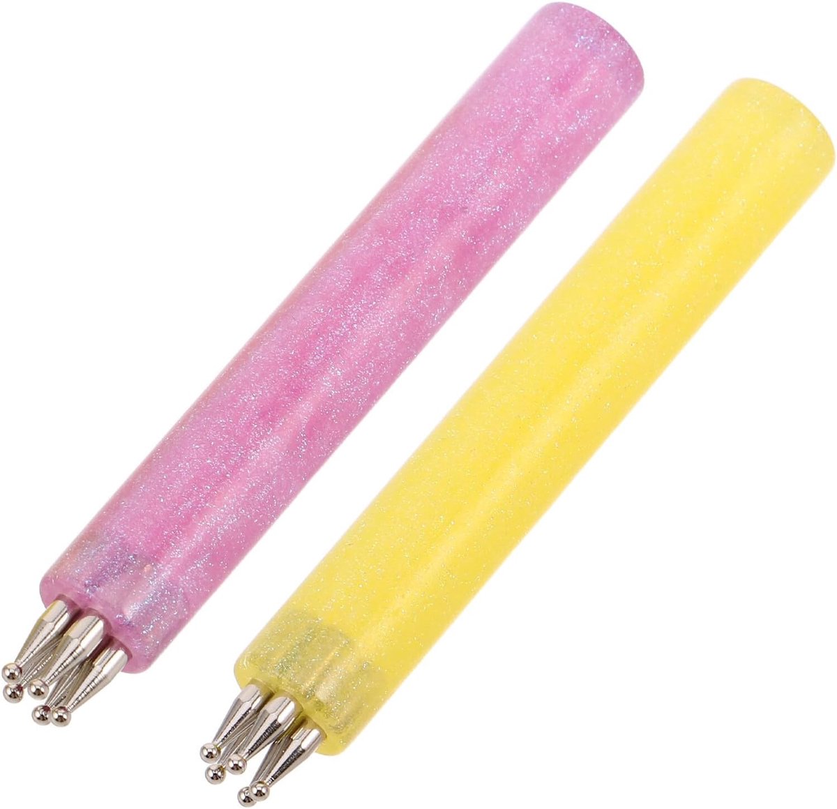 Manicure Dotting Pen - Nagel Art Tool - Precisie Nail Art - Bloemvormig Design - 67 x 1 cm