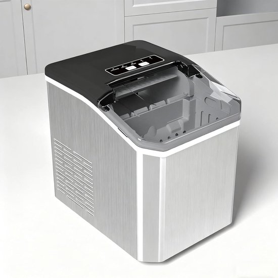 IJsblokjesmachine Aanrecht - Automatische Ijsmaker - Snelle IJsvorming - Stille Werking - 35 x 33 x 28 cm — afbeelding 5