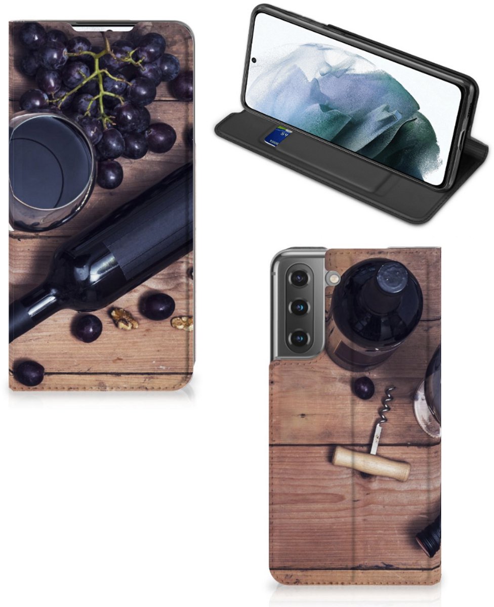 Samsung Galaxy S21 FE Flip Style Cover Wijn