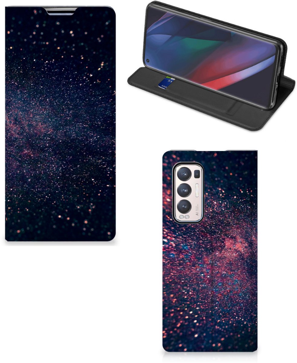 OPPO Find X3 Neo Stand Case Stars
