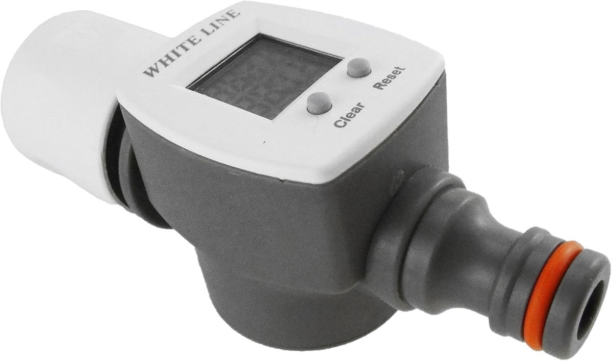 Digitale Watermeter met Klik-Vergrendeling - Eenvoudige Verbinding en Tot 1000 Liter Meting
