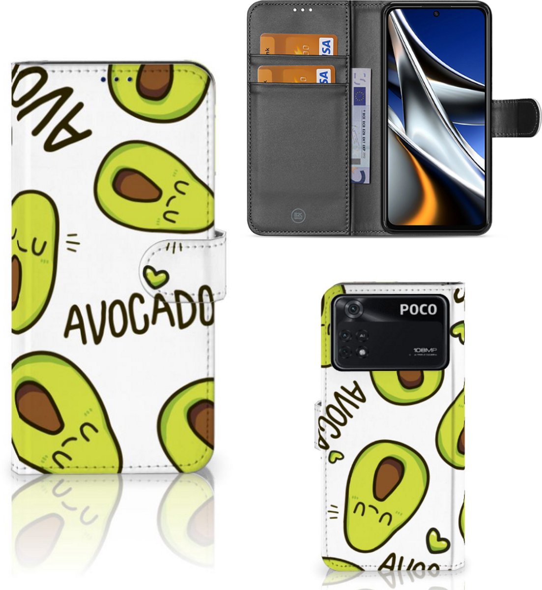 Xiaomi Poco X4 Pro 5G Leuk Hoesje Avocado Singing