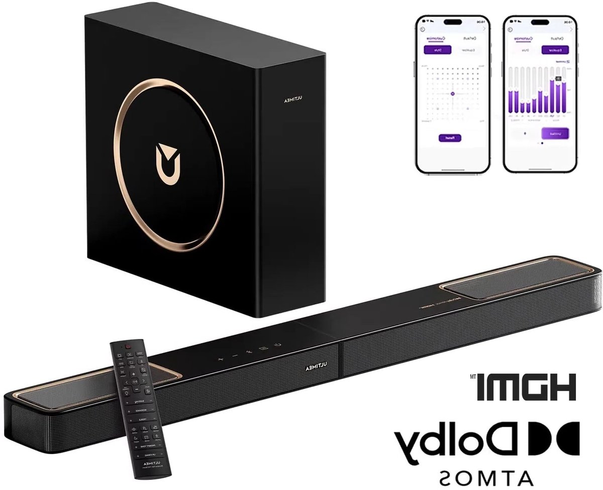 Corvance 3.1.2-Kanaals Soundbar met 5,25 Inch Subwoofer - Corvance - €518,99