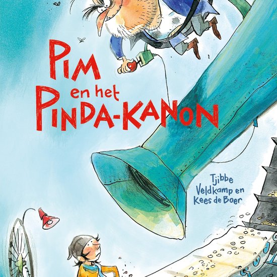 Pim en het pinda-kanon - cover
