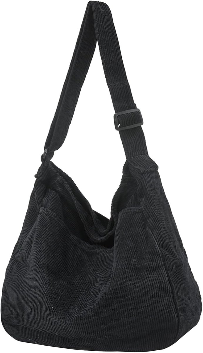 Canvas Tote Bag Casual Hobo Schoudertas voor Dames en Heren