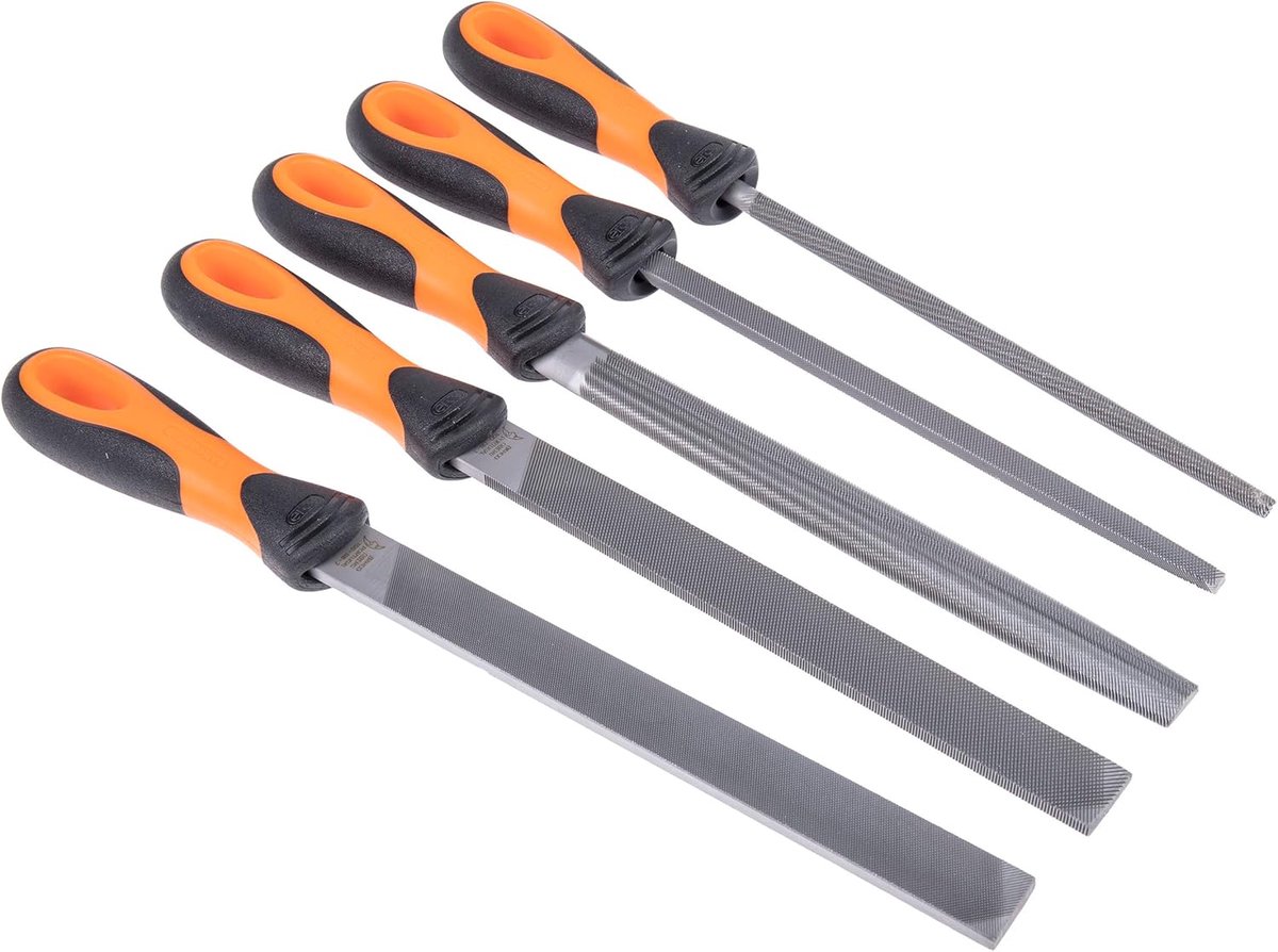 Limas Set 16 cm met Voldoende Naald - Set van 5 Mechanische Bestanden voor Precisiewerk