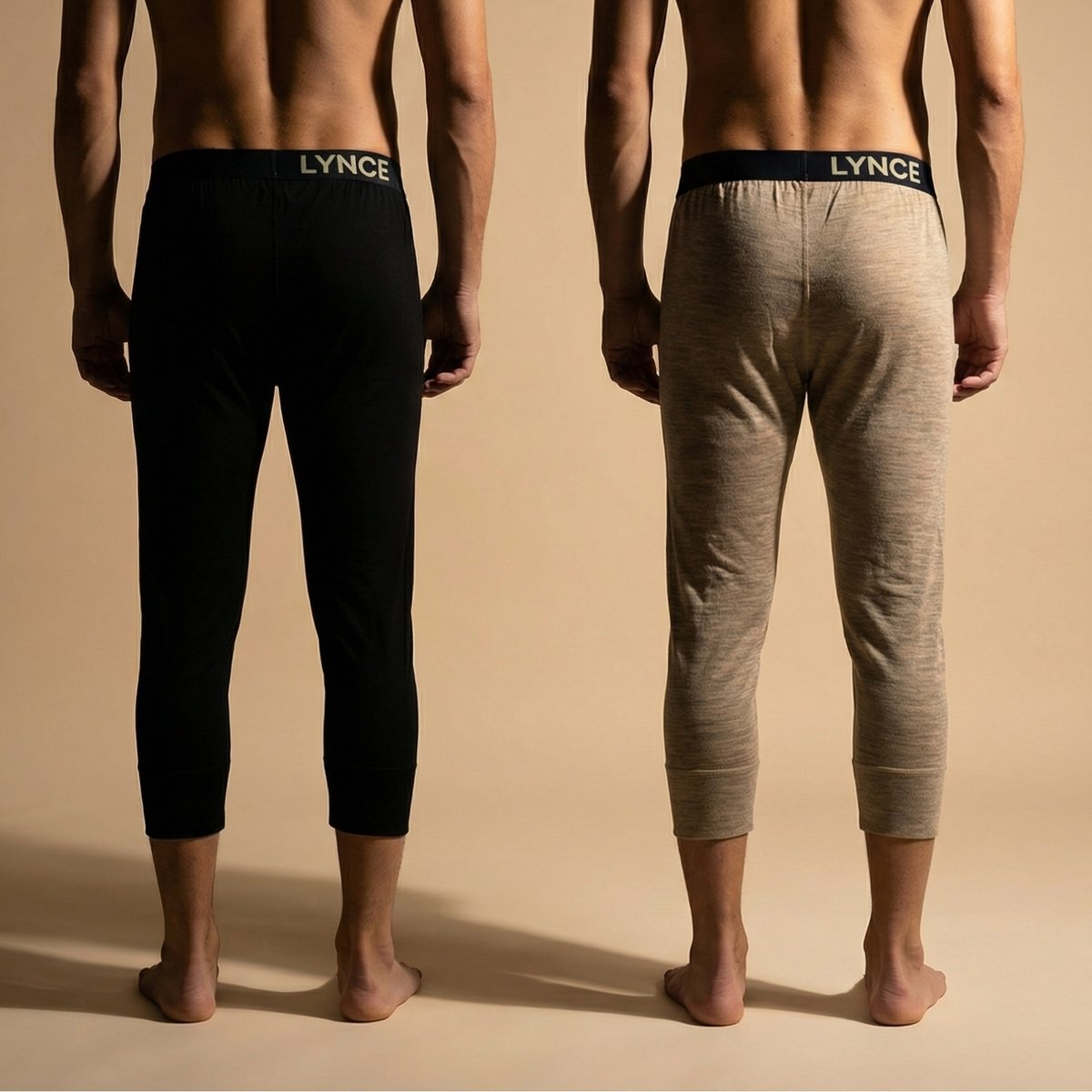Lynce Mens Premium Merino 3/4 Pant