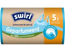 Swirl Vuilniszakken met Ocean 5 liter 45 stuks