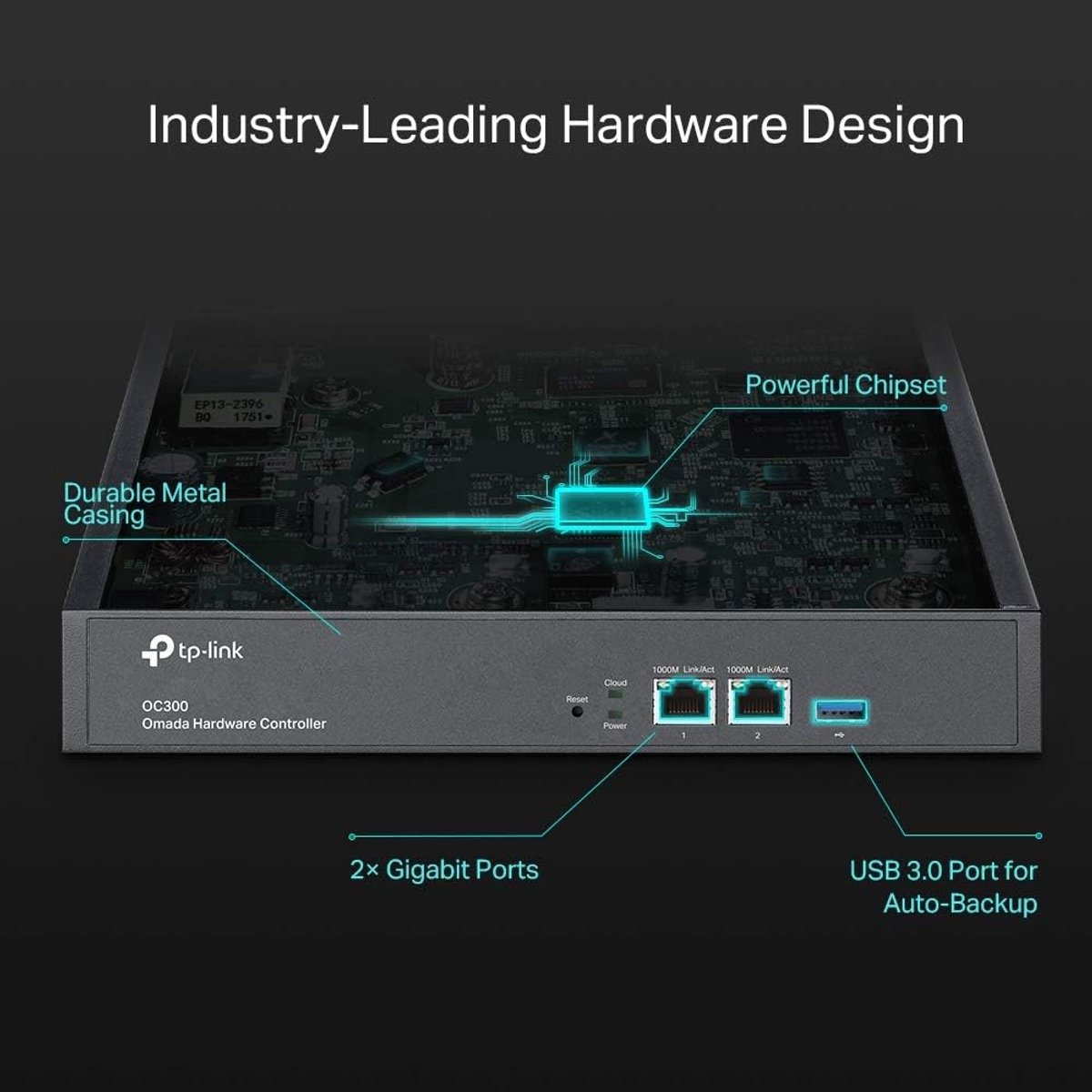 Hardware Controller PORT met 2x 10/10 poorten voor Cloud Access Points