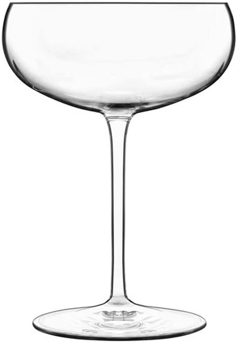 Oude Martini Kristallen Glazen - Set van 4 - Vaatwasmachinebestendig - 300ml