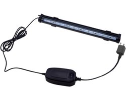 Killogood Universele aquariumverlichting - LED-onderwaterlamp - 7 kleuren | Waterdicht - geschikt voor zoet- en zoutwateraquaria - evenals glazen aquaria voor beplante waterdieren of betta's (lengte 35,5 cm)