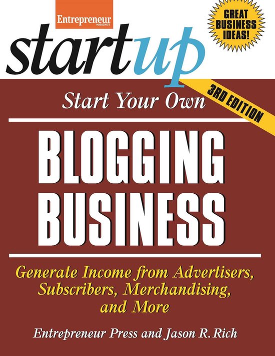 Start Your Own Blogging Business - cover
