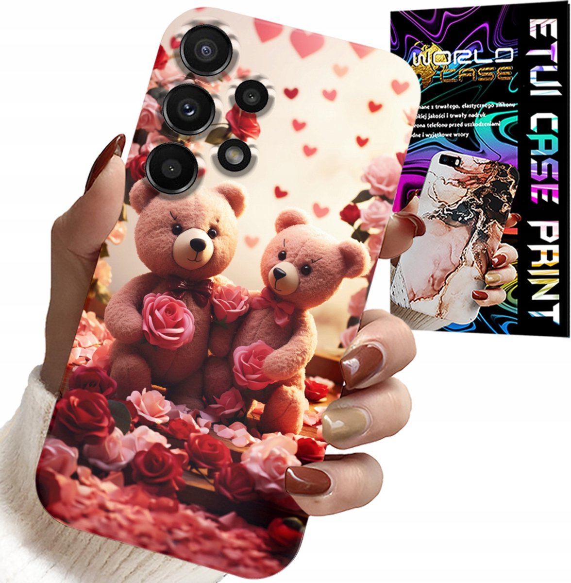 Hoesje voor Samsung Galaxy A32 4G - Teddyberen, Love You, Harten, diverse patronen