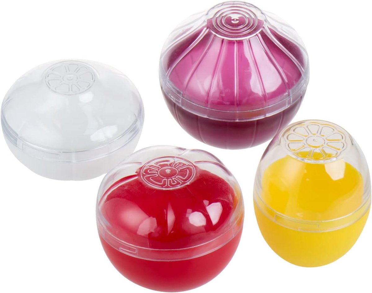 Voedselbewaarcontainers - Fruit & Groente - Koelkast Ordening - BPA-vrij Herbruikbaar - 10x10x9 cm - Kalk