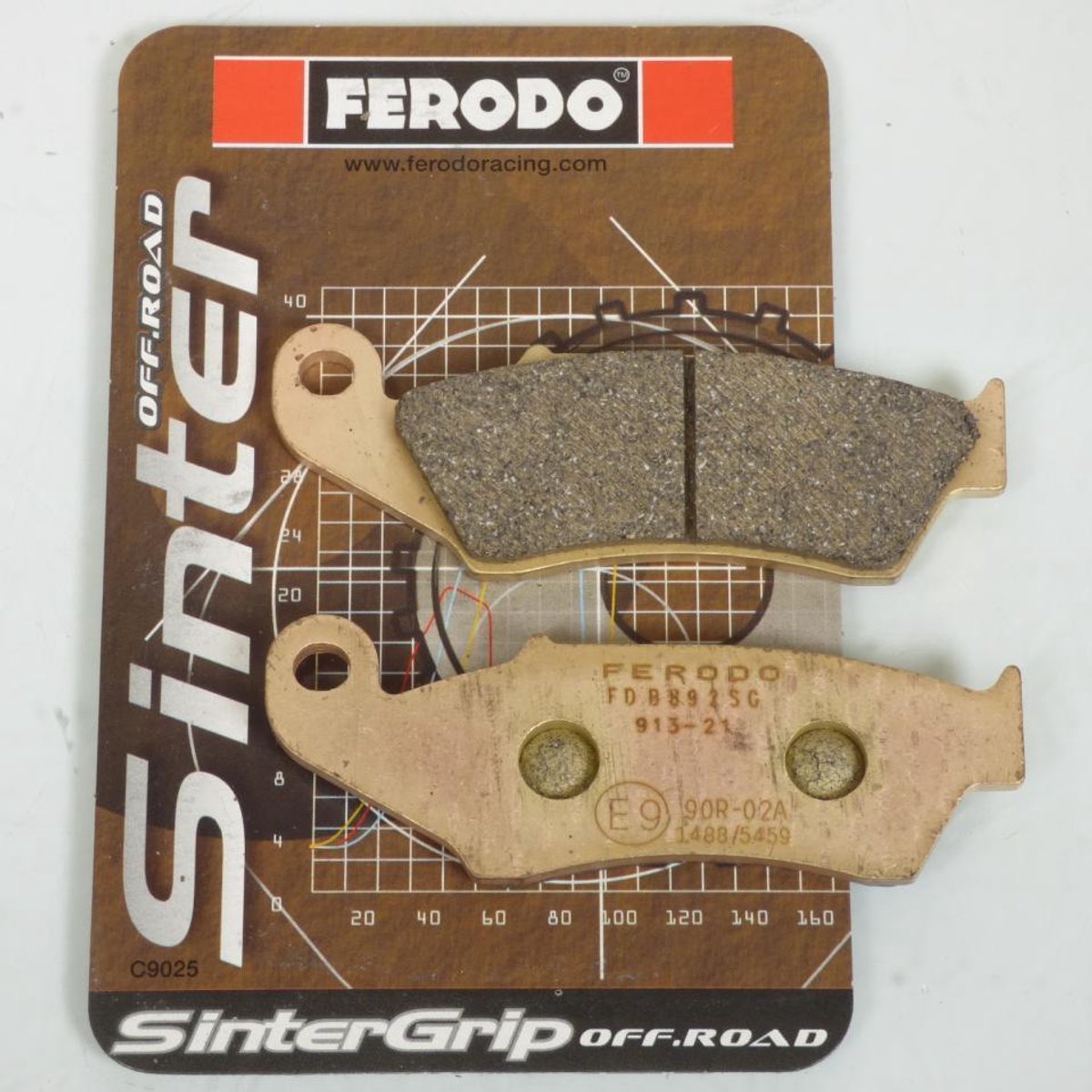 Plaquette de frein Ferodo pour Moto KOVE 450 RALLY STANDARD 2024 à 2025 AV Neuf
