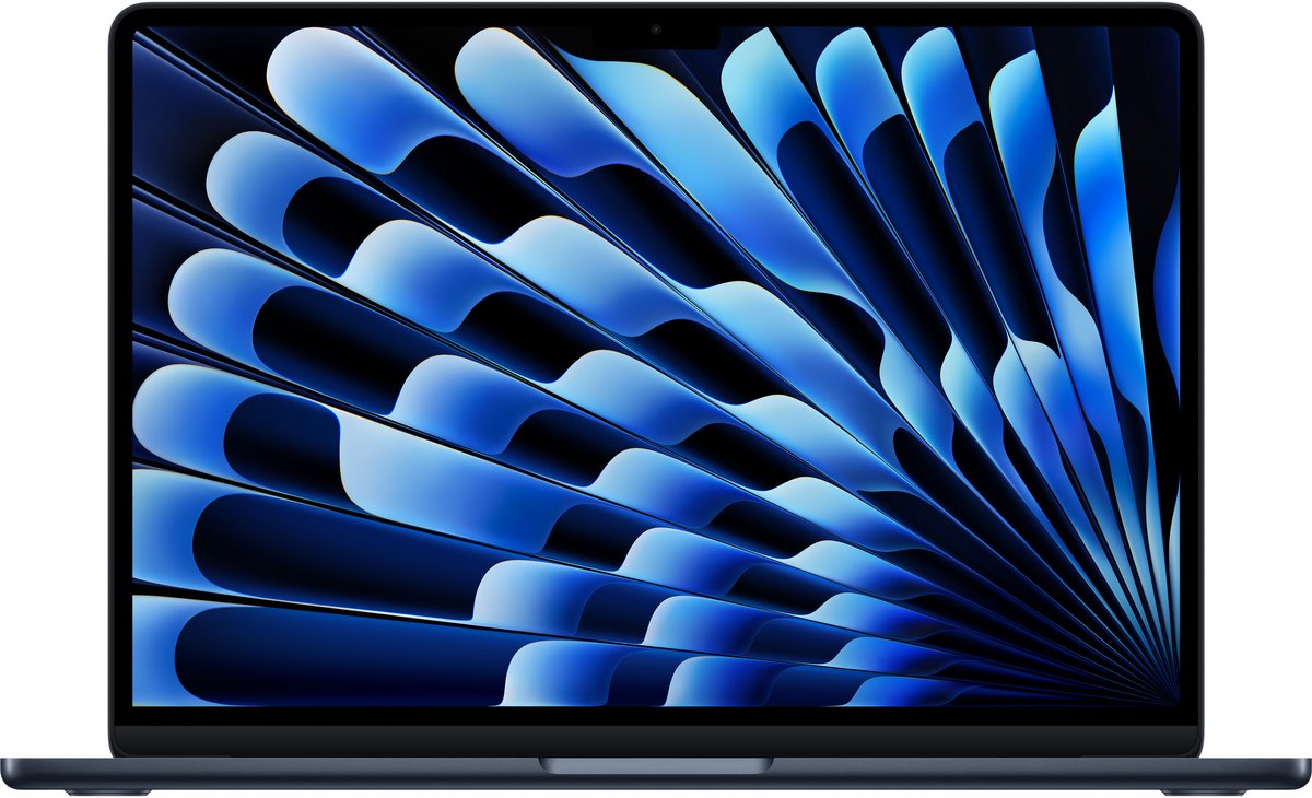 Apple MacBook Air (2026) 13 - M5 - 16 GB - 512 GB - Middernacht — afbeelding 1