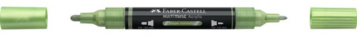 Acrylmarker Faber Castell Multimark 298 sage metallic - FC-185994