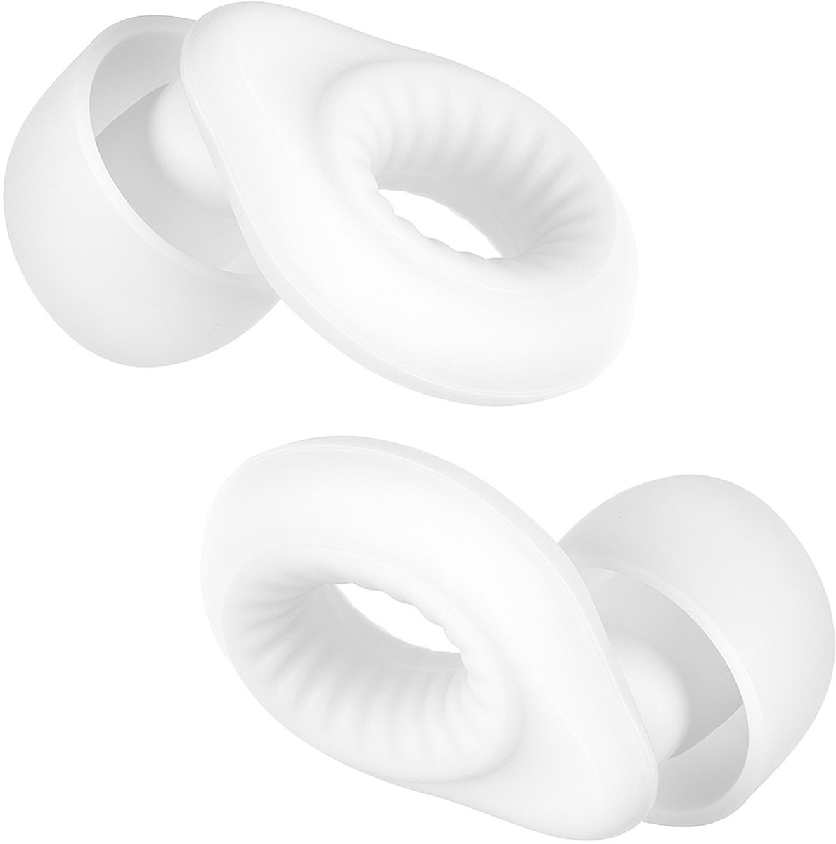 EarPlug - Zatyczki van siliconen - Witte Oordopjes - Geluiddempend - Voor Slapen en Reizen