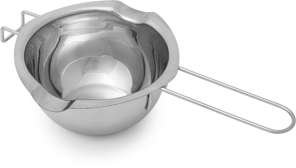TopWosk - Metaal Smeltpot - 400ml - Roestvrij Staal - Precieze Gietopening