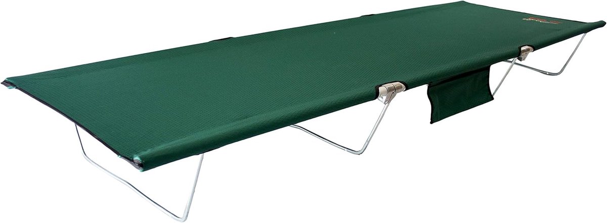 Vouwwieg - Kampeerbedje - Buiten slapen - Ultra lichtgewicht - 188 x 63.5 cm - Groen