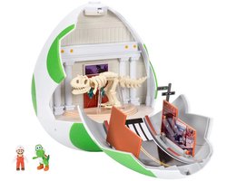 Super Mario Galaxy Film - Speelset - 23 cm Yoshi-ei met 3,8 cm Yoshi en exclusieve Vuur Mario-figuur