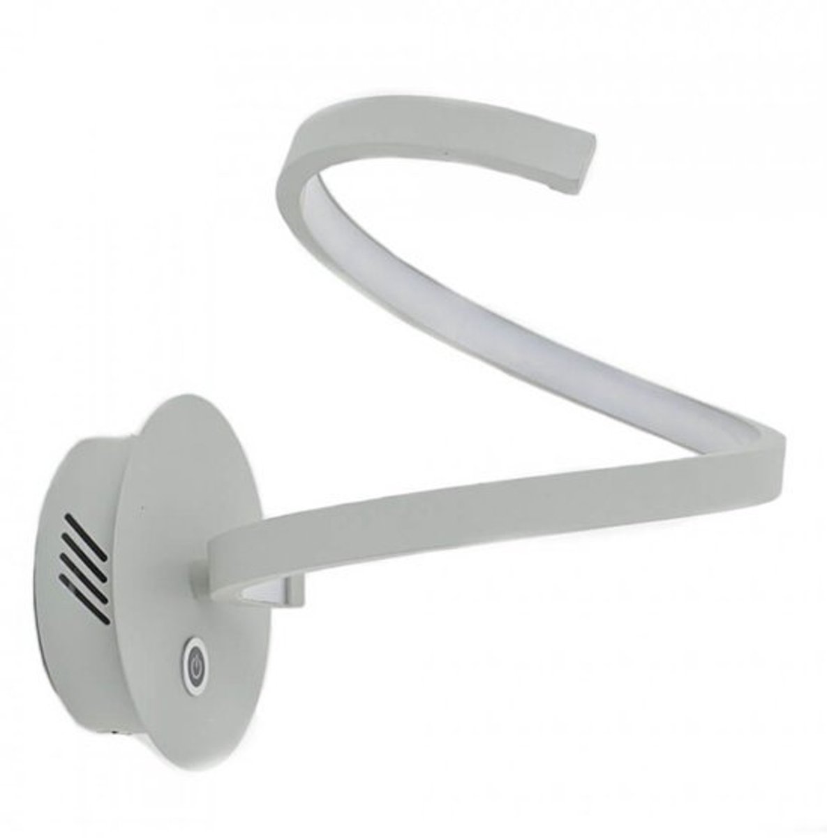 Kosilum - Looper - Wandlamp - Wit - Aluminium