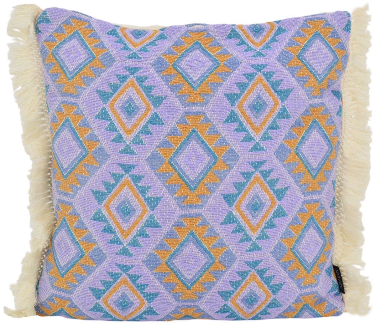 NOVÉE Sierkussen Aztec Purple | 45 x 45 cm | Katoen/Linnen paars 45x45