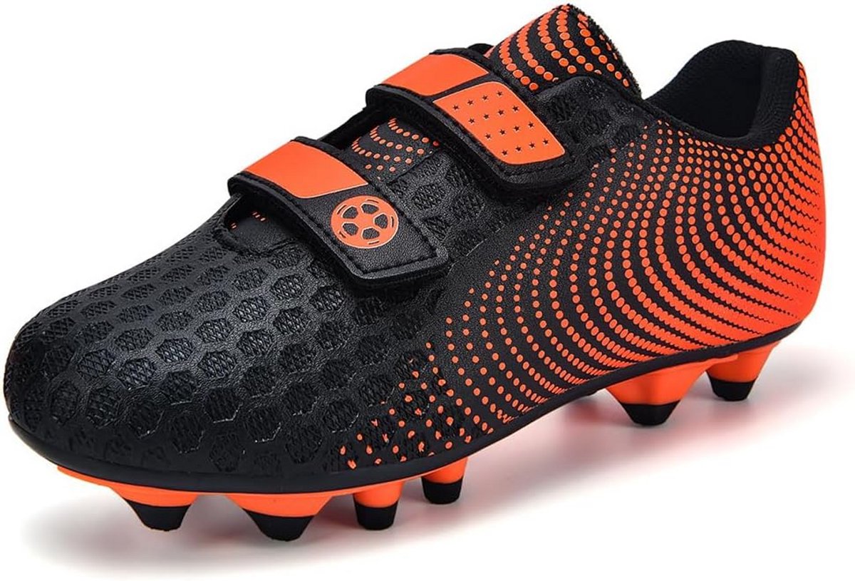 Voetbalschoenen Kinderen Jongens en Meisjes - Anti-Slip en Lichtgewicht Schoen voor Firm Ground