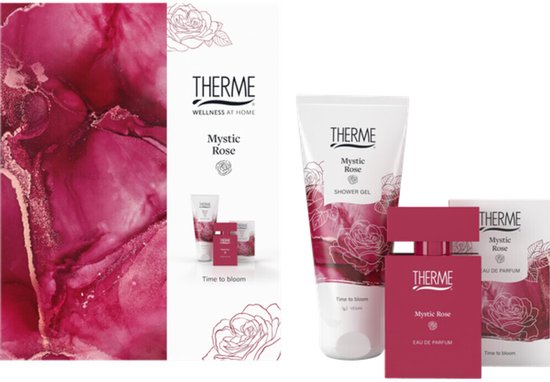 THERME Mystic Rose Perfume Gift Set - geschenkset - Eau de Parfum 30 ml+Shower Gel 200 ml