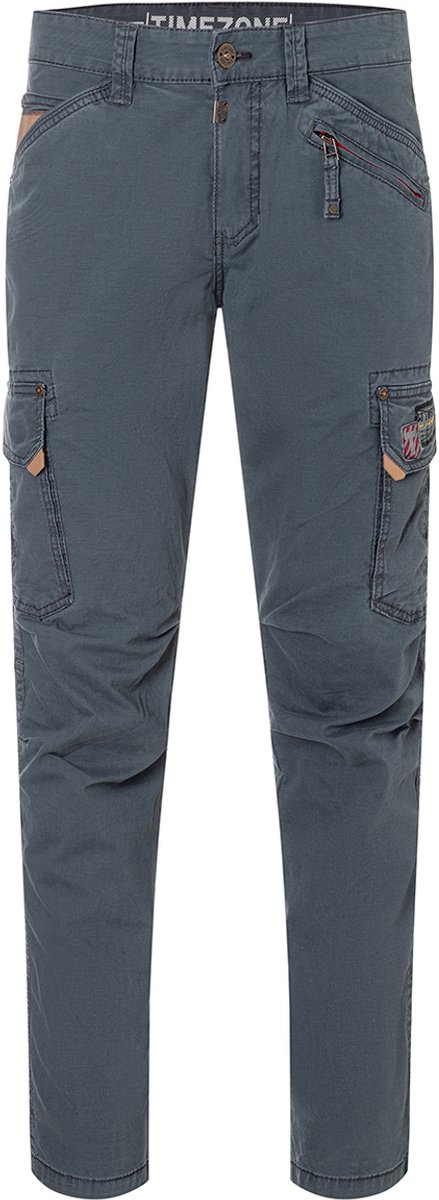 TIMEZONE Heren Cargo Broek regular/straight Blauw 31W / 36L Volwassenen